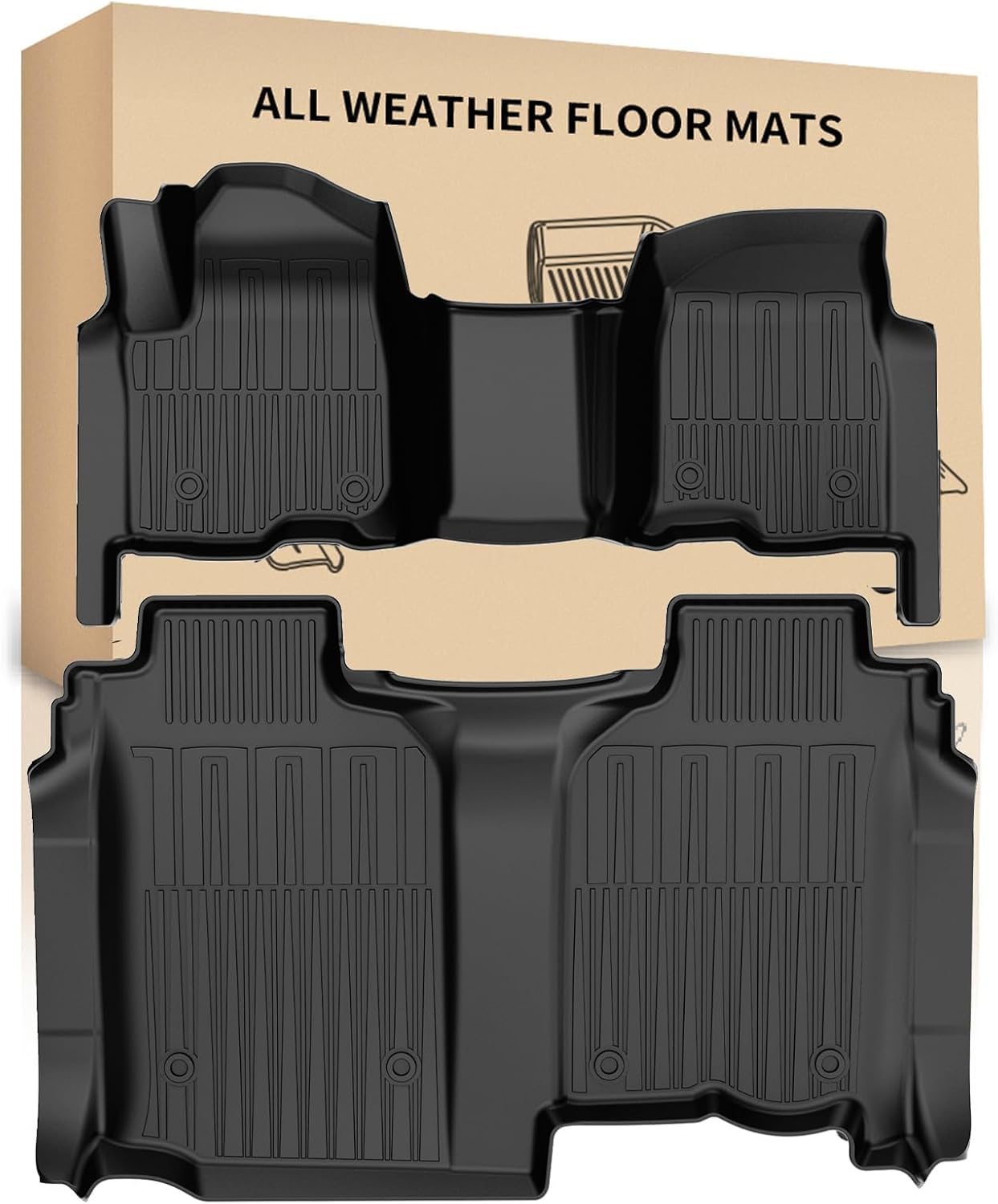 Custom Floor Mats for 2020-2026 Chevy Silverado & GMC Sierra