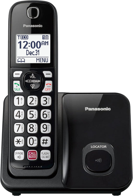 Panasonic Cordless Phone with Advanced Call Block Features