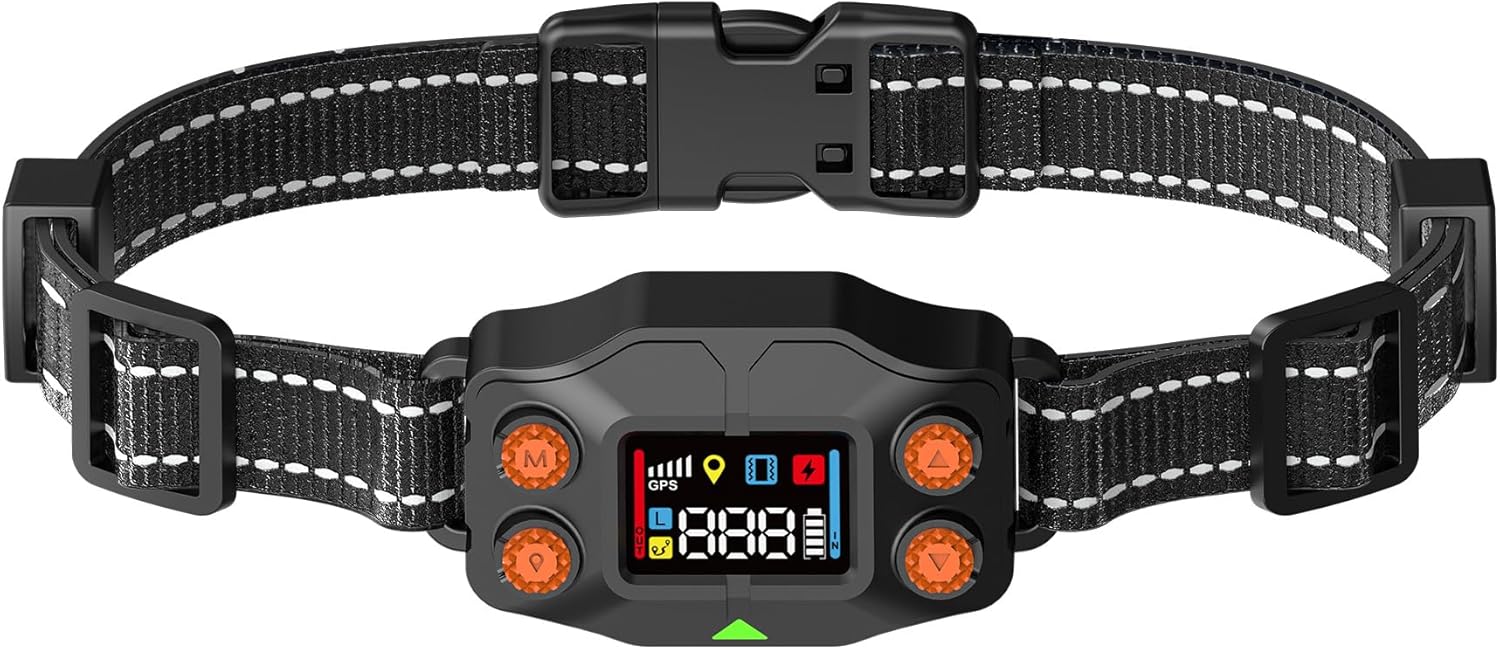 Bsemax Wireless Dog Fence: 3 Modes, Waterproof, Rechargeable - 25-999 Yards Radius