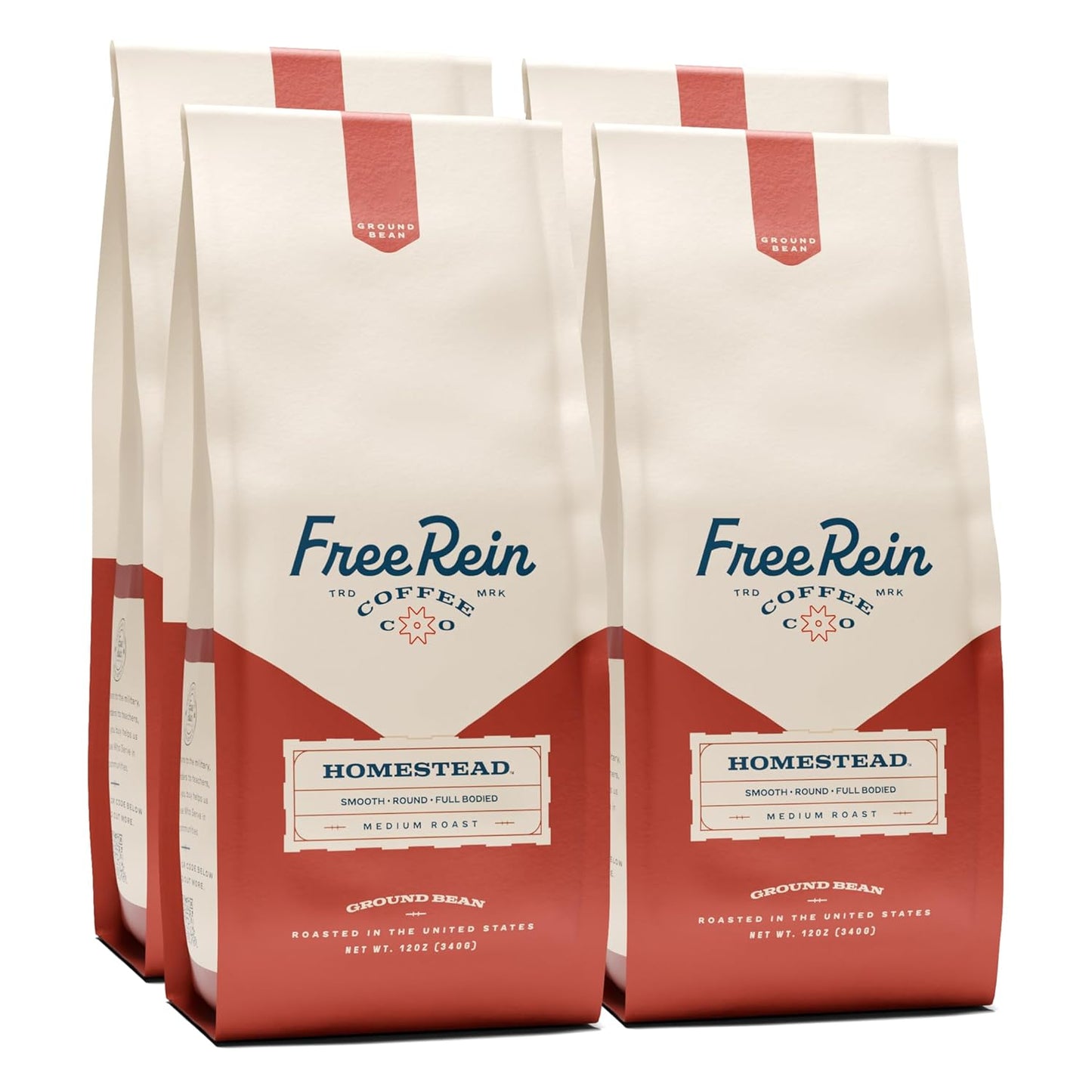 Homestead Medium Roast Ground Coffee - Smooth & Balanced Flavor