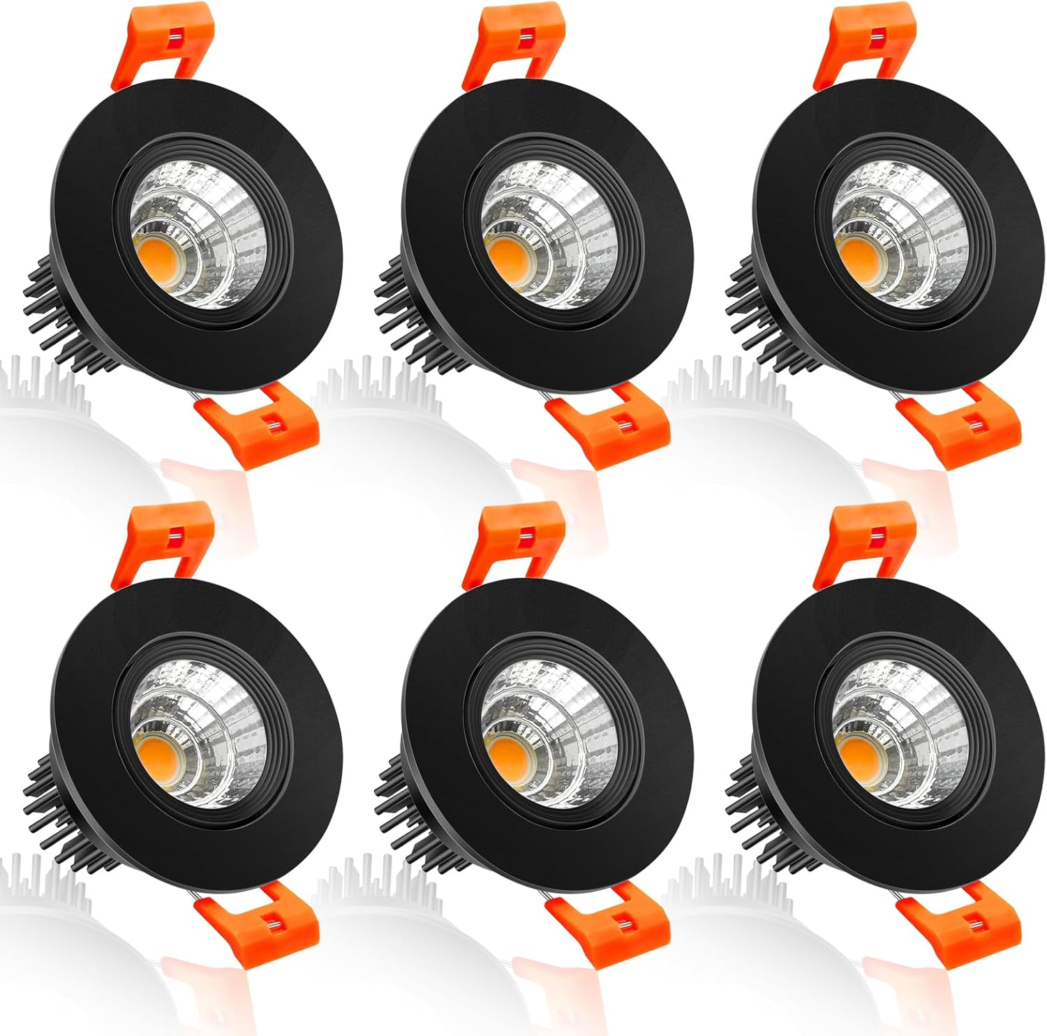 inShareplus 2 Inch LED Downlight, 3W Recessed Lighting COB