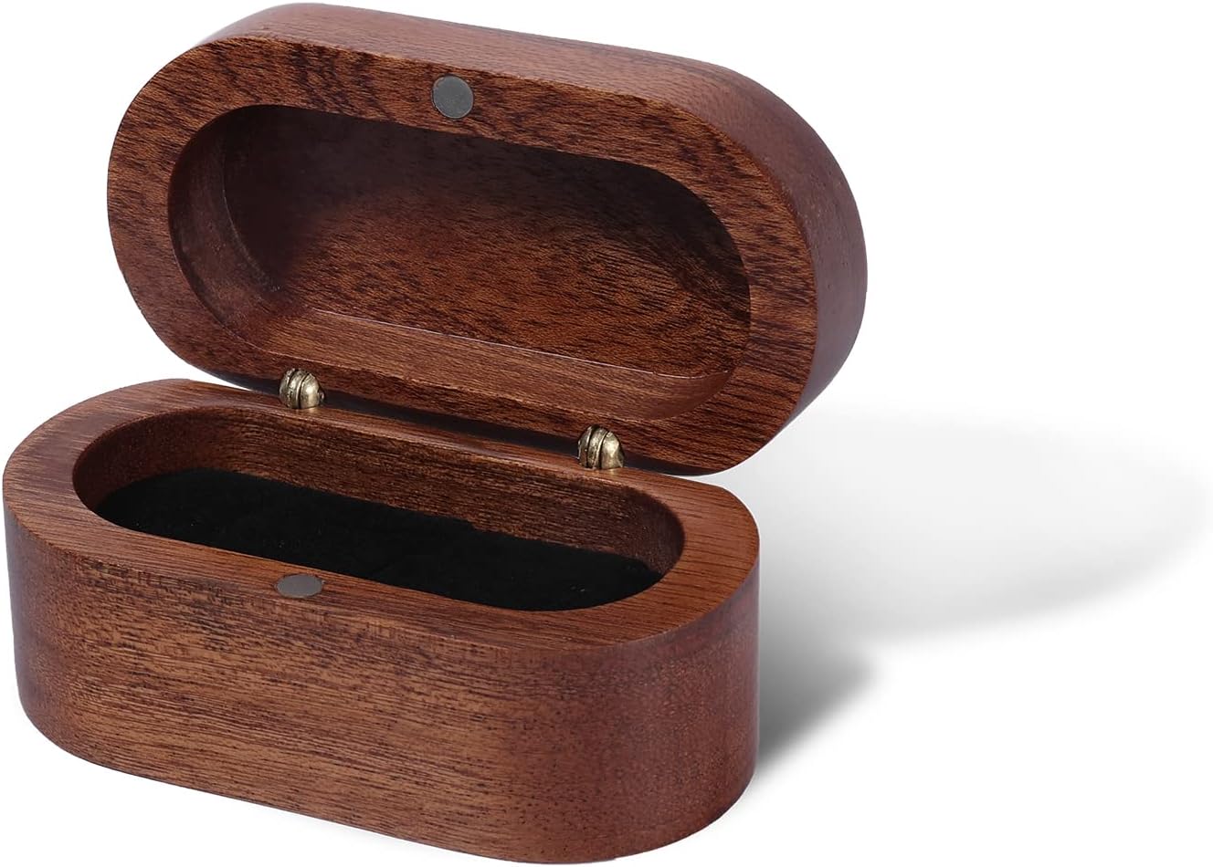 SAVITA Walnut Guitar Pick Holder - Magnetic Opening