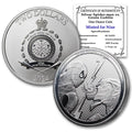 2024 1 oz Niue Silver Spider-Man vs Green Goblin Coin - Collector