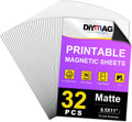 DIYMAG Printable Magnetic Sheets 32Pcs 8.5 x 11 in - Printable Magnet
