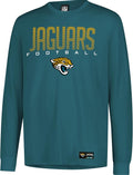 Ultra Game Men's NFL Official Game Day Long Sleeve T-Shirt 100%