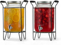 2 PACK 2 GALLON Drink Dispensers for Parties - Classic Mason