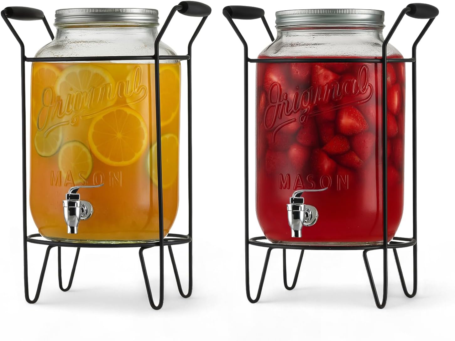 2 Gallon Drink Dispensers for Parties - Perfect for Gatherings