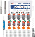 Deutsch DT 6 Pin Connector Kit with Solid Contacts - Durable