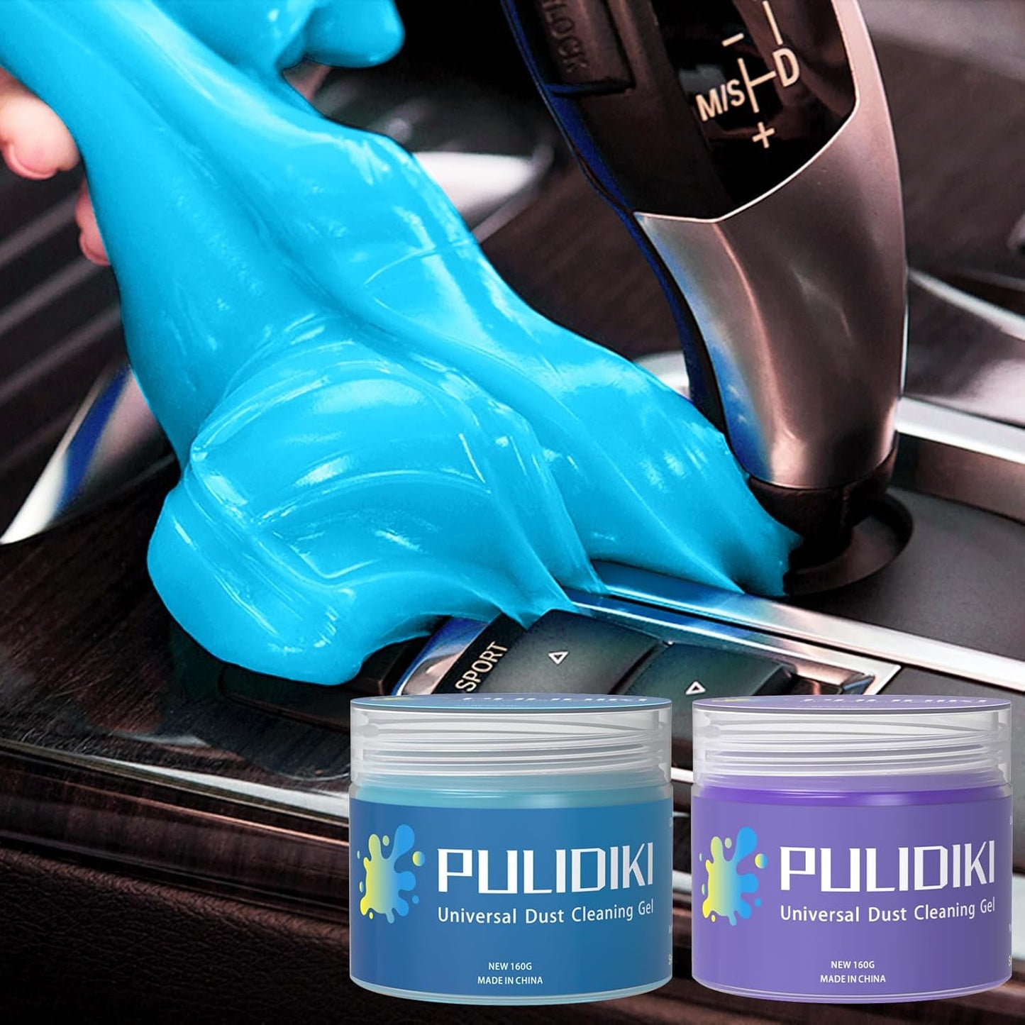 PULIDIKI Car Cleaning Gel - Dust Cleaner for Auto Interior