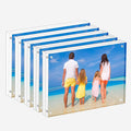 Meetu Acrylic Picture Frame 5x7 Clear Double-Sided - High Clarity