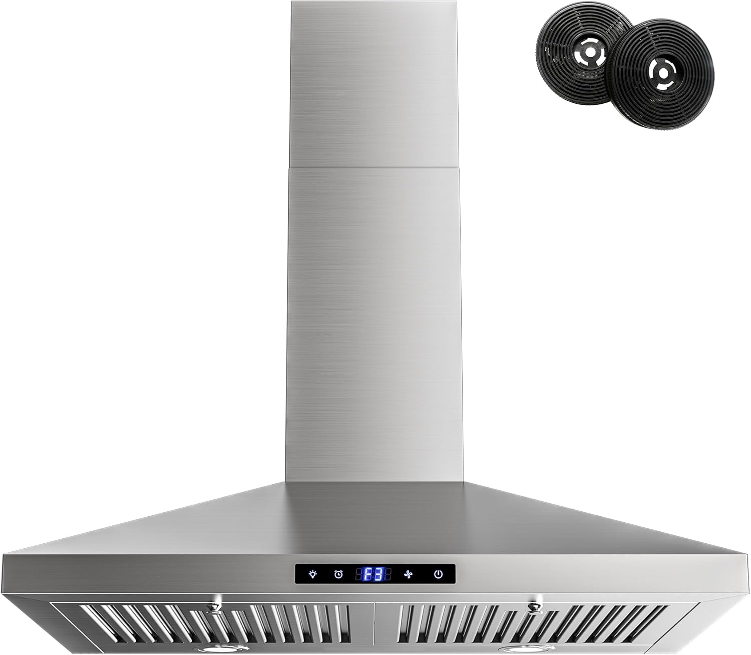 FIREGAS 30 Inch Wall Mount Range Hood with Ductless Option