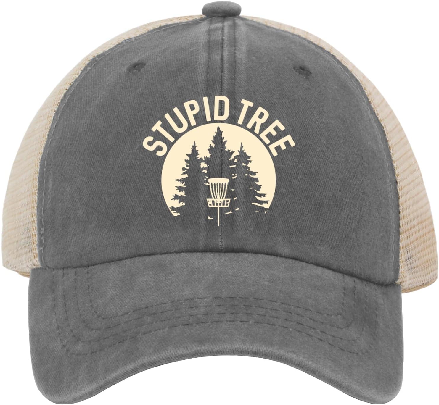 Stylish Distressed Snapback for Disc Golf