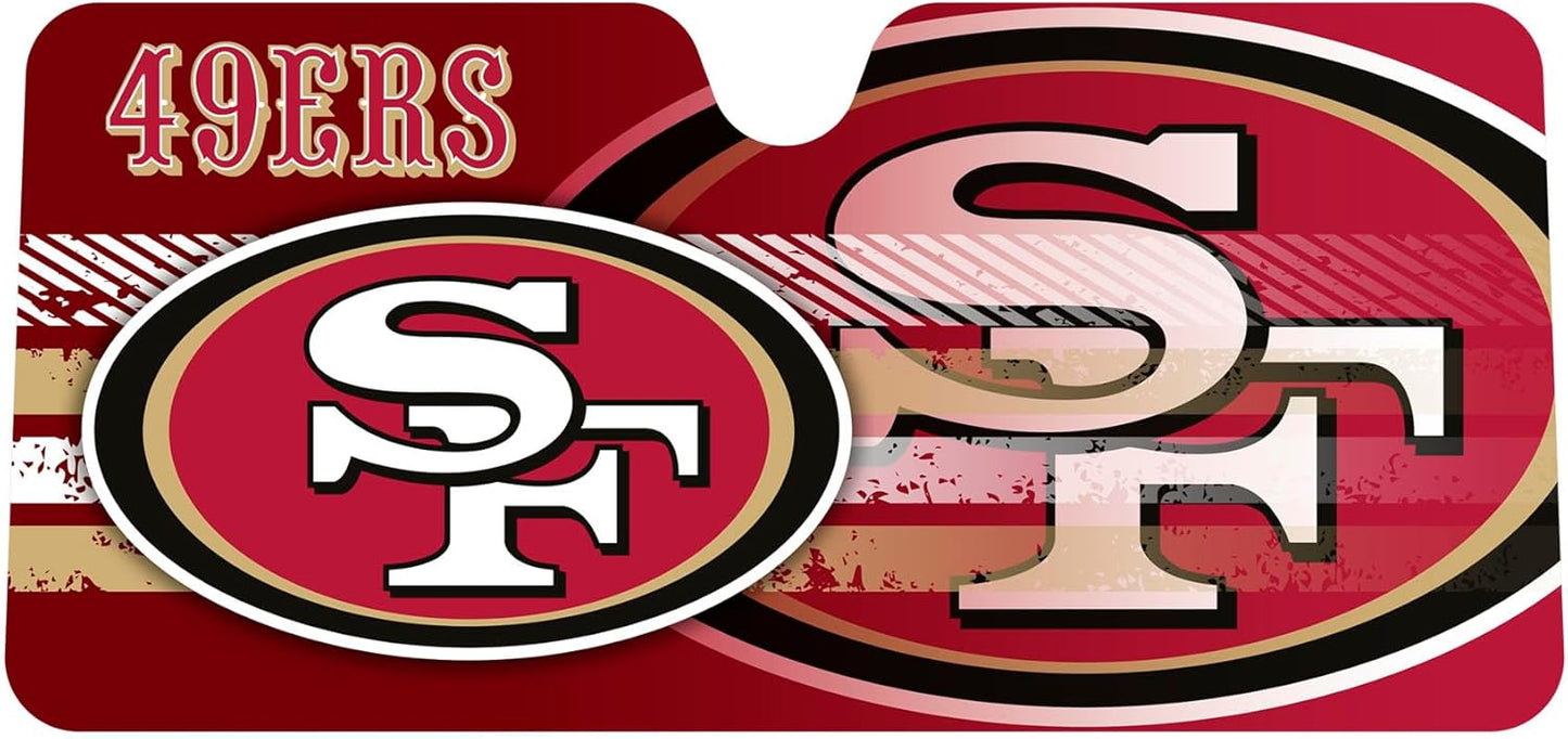 Fanmats NFL Windshield Sun Auto Shade for Vehicle Protection