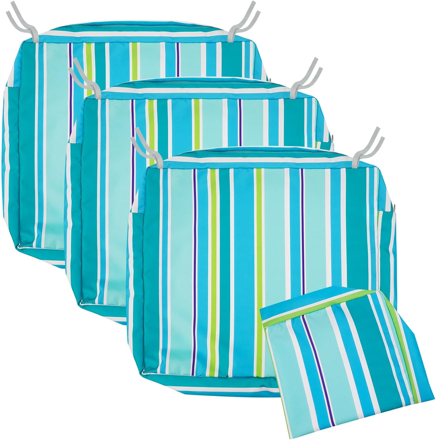 NettyPro Outdoor Cushion Slipcovers Waterproof for Patio Chairs