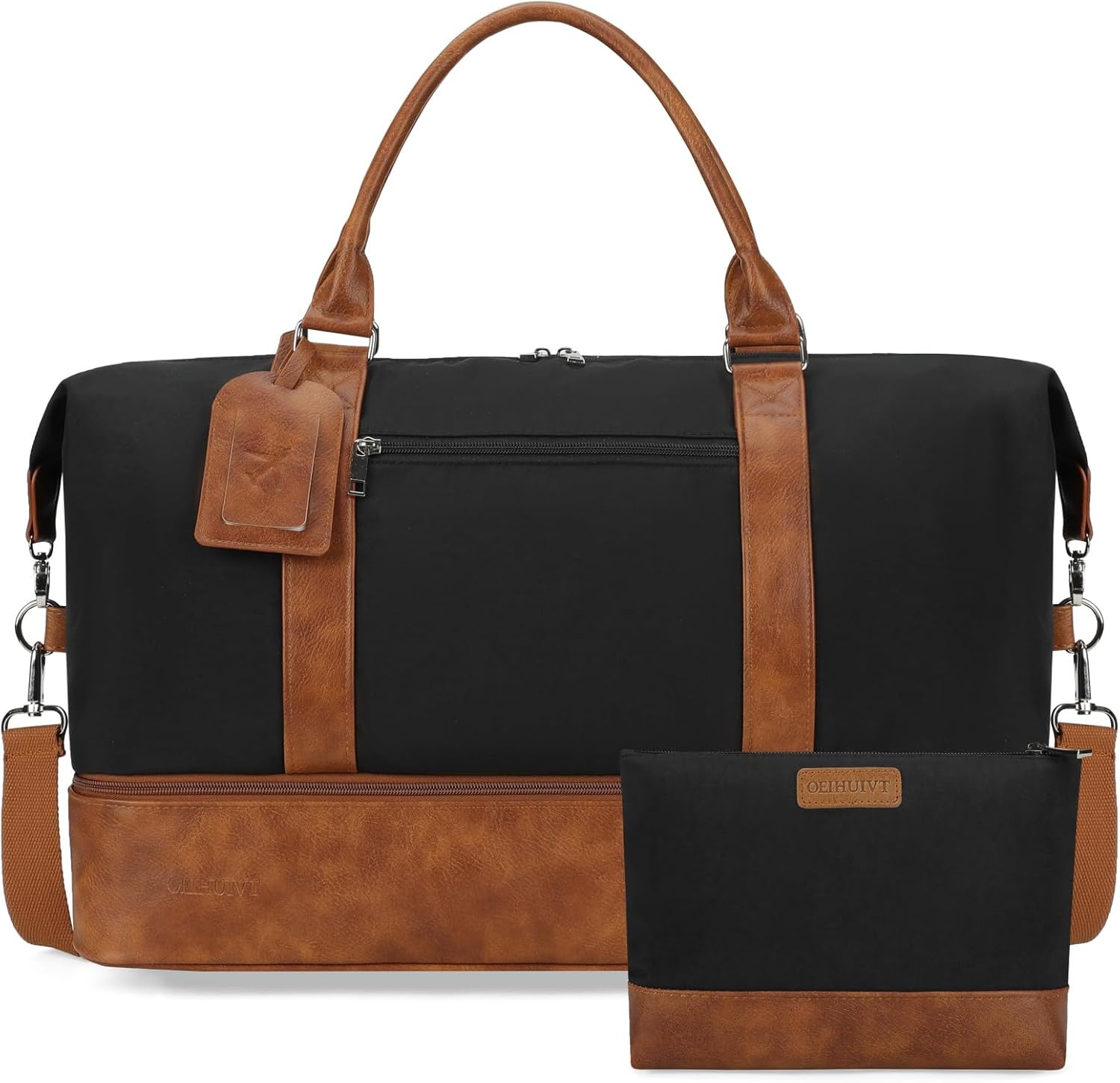 Oeihuivt Weekender Bags for Women - Stylish 21 Inch Travel Duffel