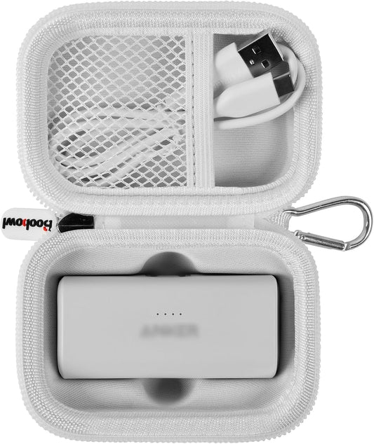 Compact Storage for Anker Nano 5,000mAh - White