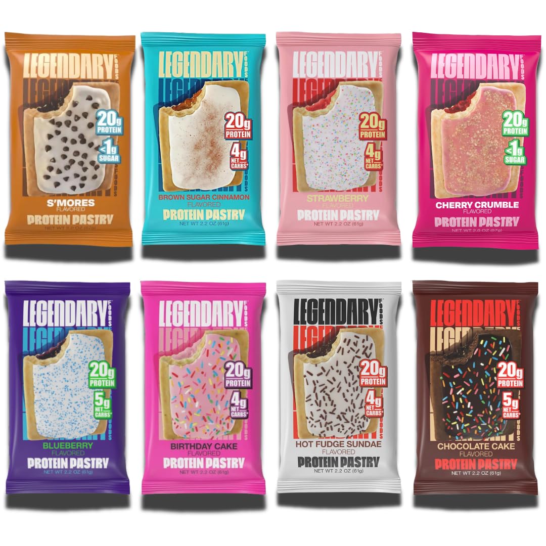 Legendary Protein Pastry Style Sampler - Low Carb Snack Box