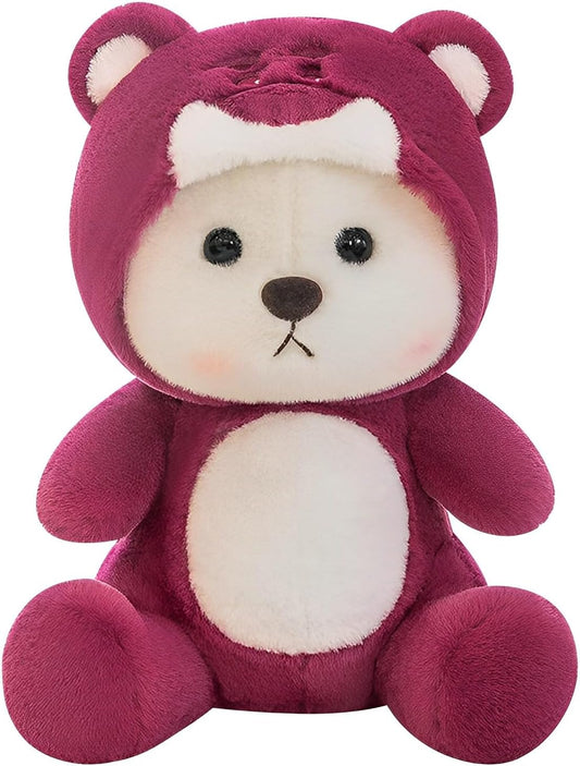 Cartoon Plush Cross-Dressing Teddy Bear Toy for All Ages