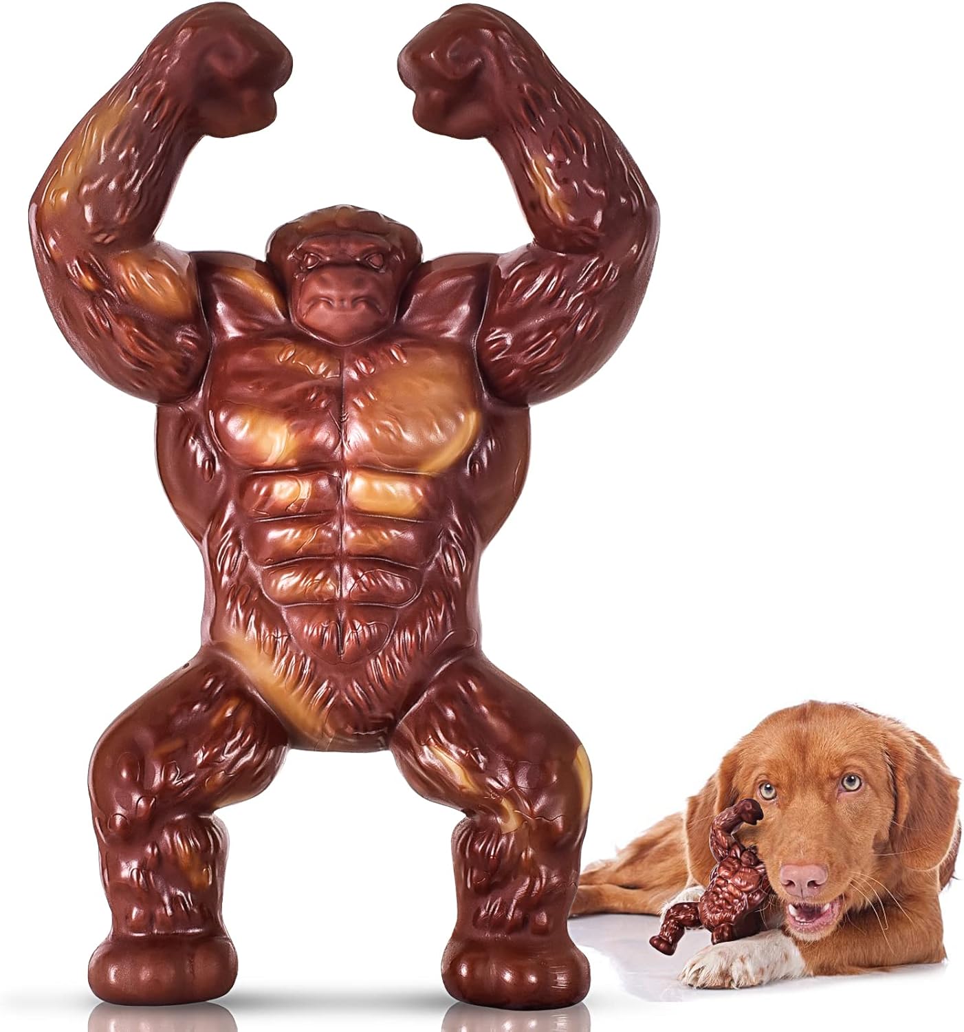 Indestructible Beef Dog Bone for Large Dogs by PETSTA