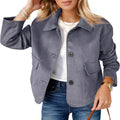 Trendy Women's Faux Suede Leather Jacket for Everyday Style
