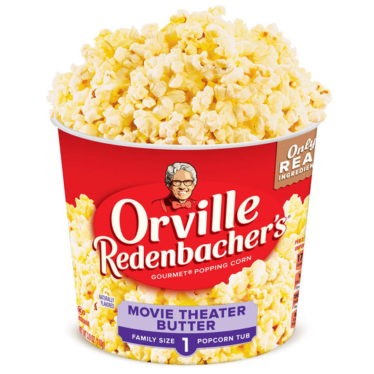Orville Redenbachers Movie Theater Butter Popcorn for Movie Nights