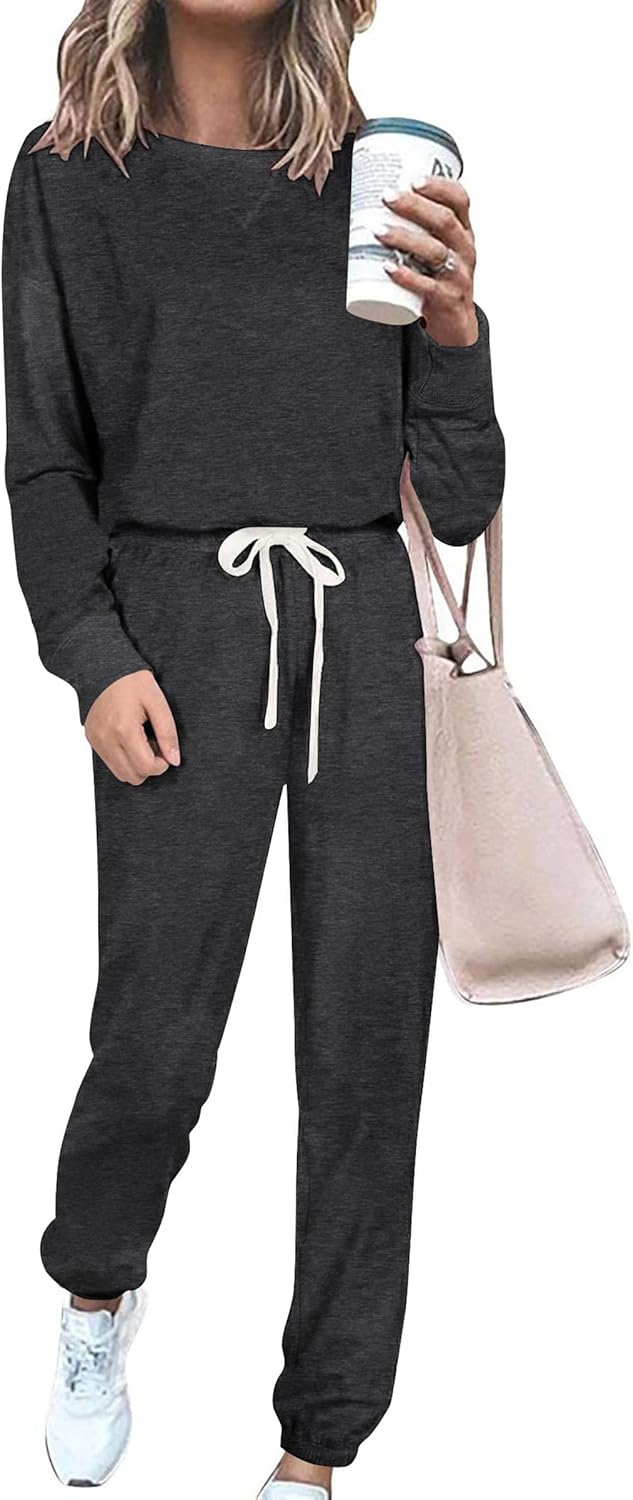 PRETTYGARDEN Women's Two Piece Loungewear Set for Comfort