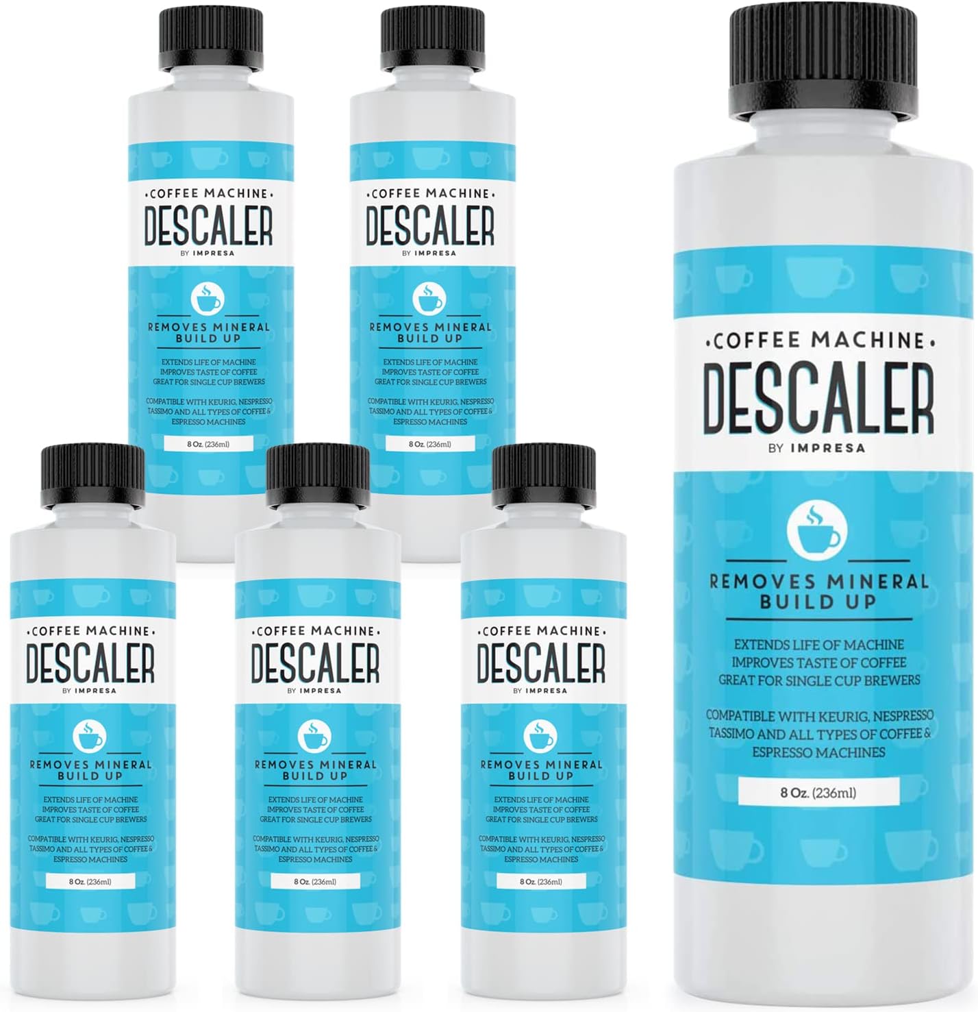 6 Pack Keurig Descaler - 12 Uses, Made in USA