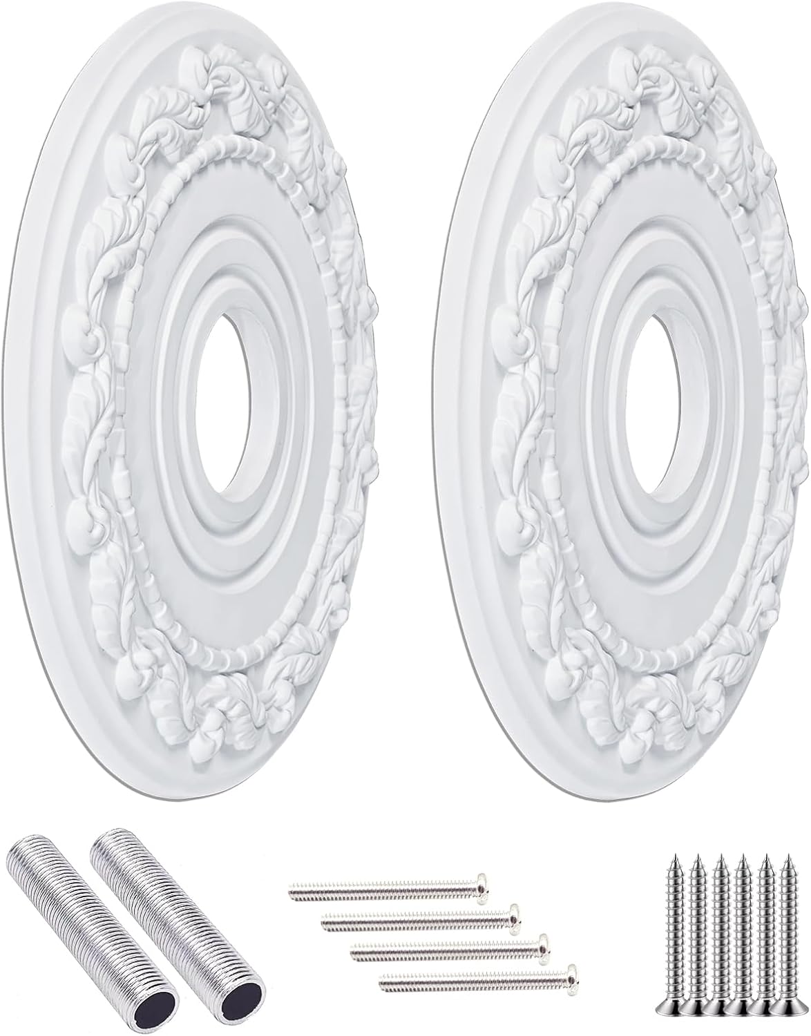 Molded PU Ceiling Medallion for Light Fixtures and Fans