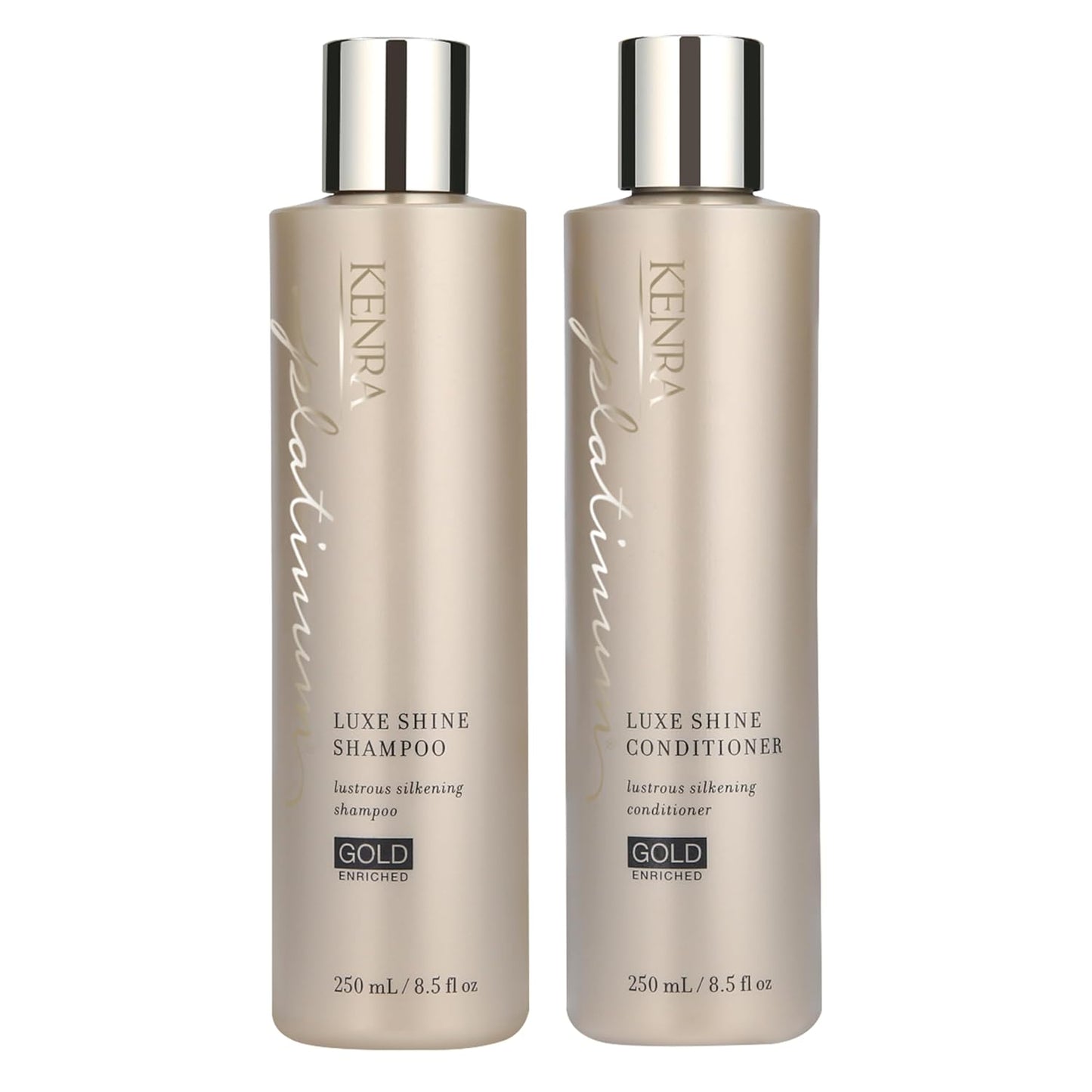 Kenra Platinum Luxe Shine Shampoo and Conditioner for All Hair Types
