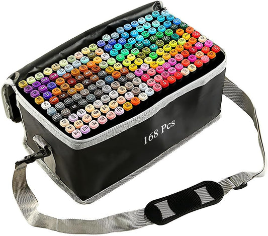 VBESTARTLY 168 Colors Alcohol Markers for Creative Art