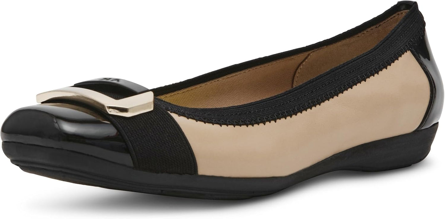 Anne Klein Women's Uplift Ballet Flat for Comfort and Style