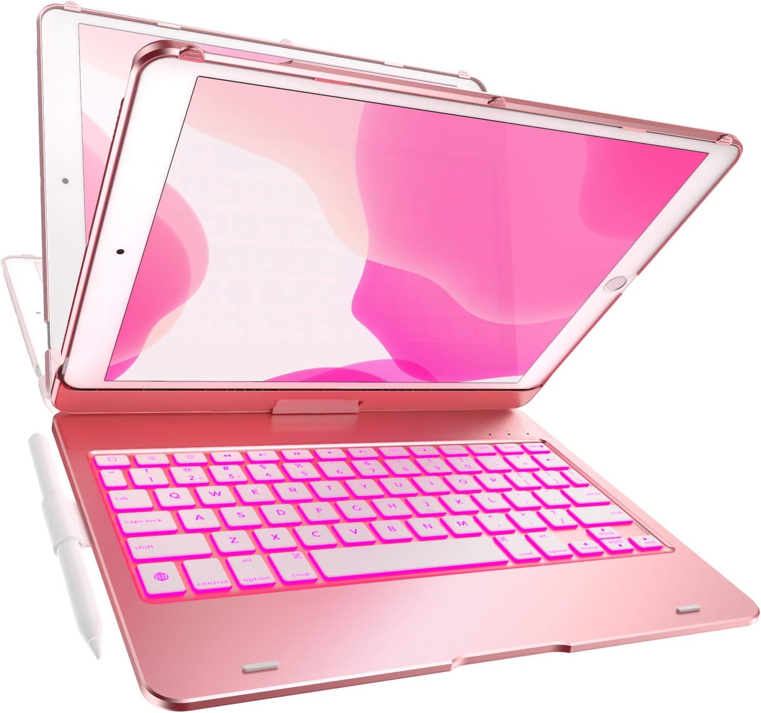 YEKBEE iPad 9th Generation Case with Backlit Keyboard & Modes
