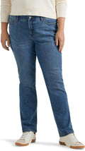 Lee Plus Size Ultra Lux Comfort With Flex Motion Straight Leg Jean 16