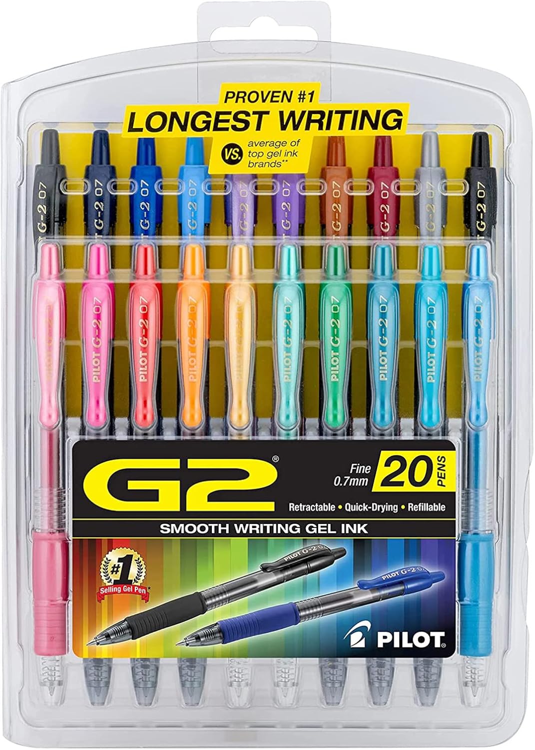 Pilot G2 Premium Gel Roller Pens for Smooth Writing Tasks