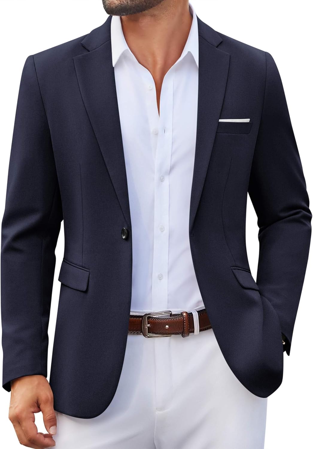 COOFANDY Men's Casual Blazer Lightweight Suit Jacket for Style