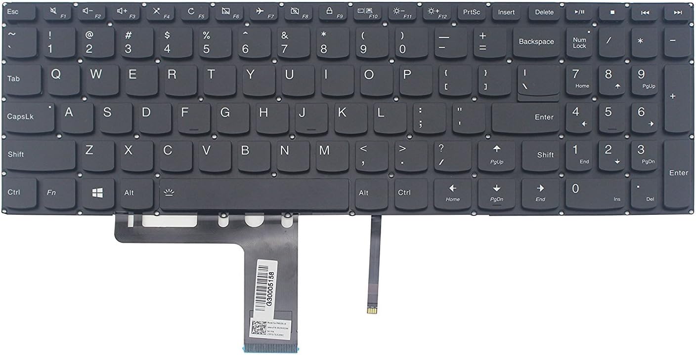 Original New Lenovo IdeaPad 510-15IKB Backlit Keyboard Review