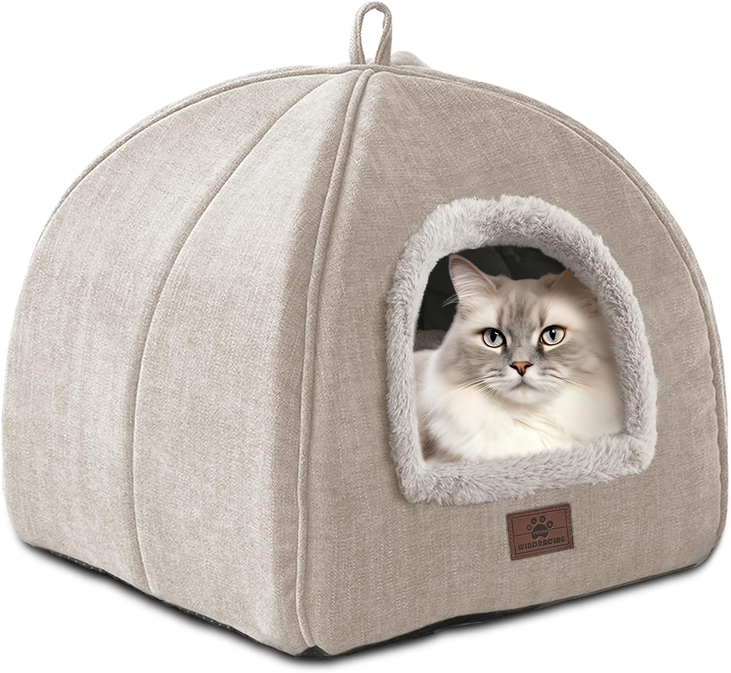 Cat Bed for Indoor Cats - WINDRACING Cat Cave Tent