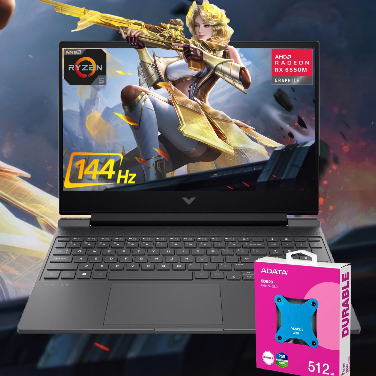 HP Victus Gaming Laptop: High Performance & Speed!
