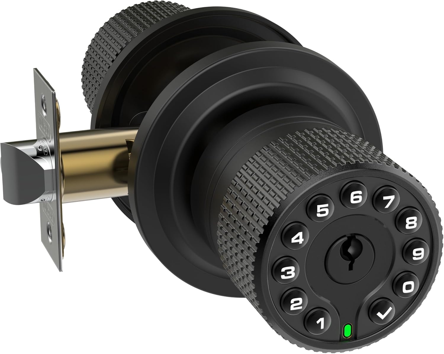 Keypad Smart Door Lock with 50 User Codes - Waterproof Design