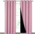 NICETOWN Full Shading Curtains 90 in 2 Panels Set - True Blackout