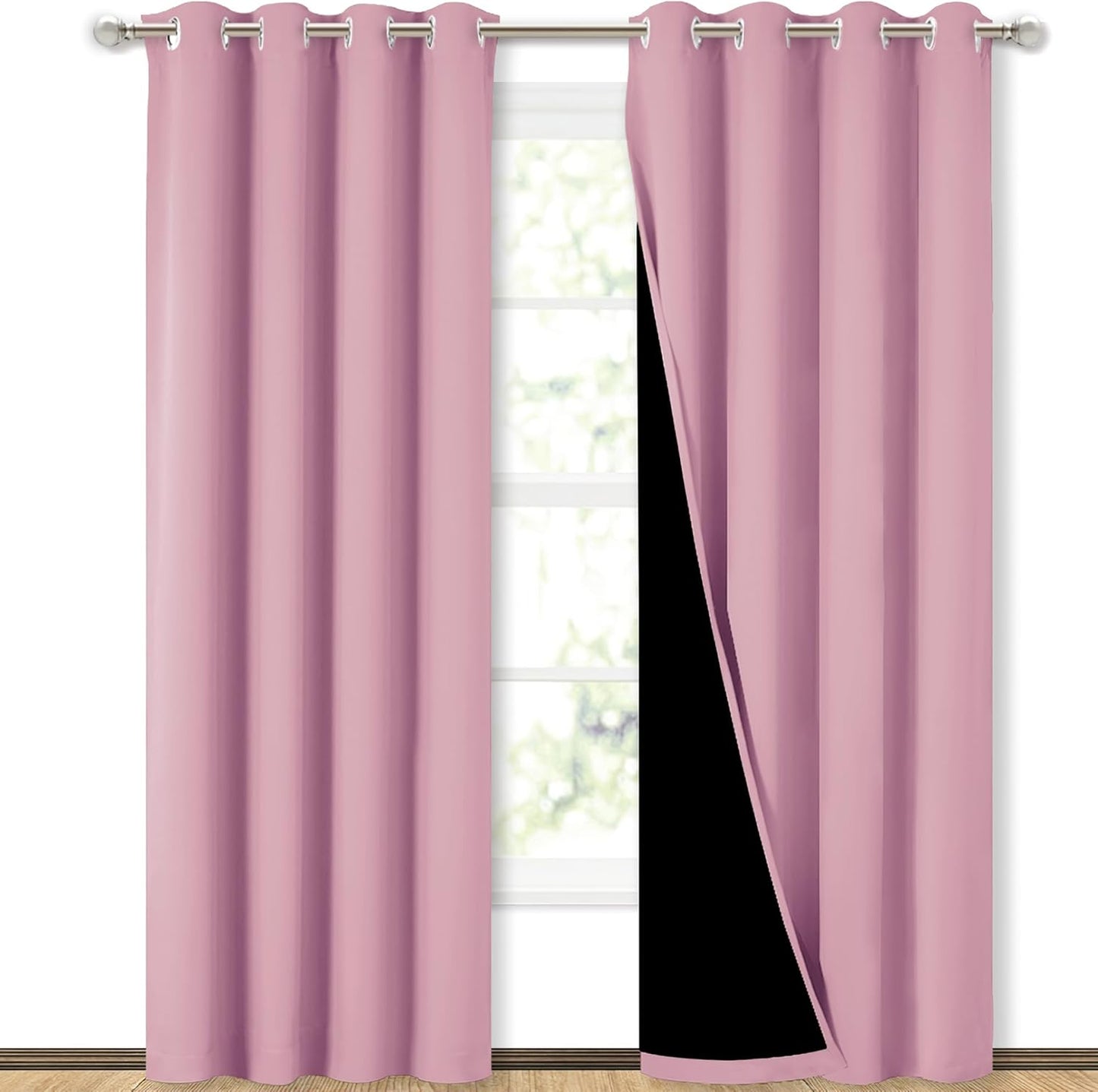 NICETOWN Full Shading Curtains for Bedroom Privacy and Comfort