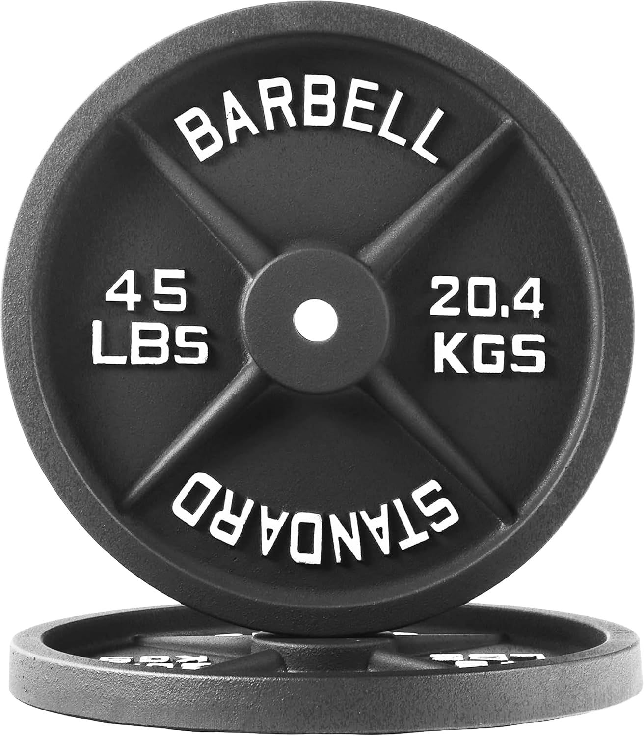 Cast Iron 1-Inch Standard Weight Plate for Home Gym Training