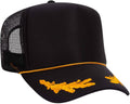 Polyester Foam Front 5 Panel High Crown Mesh Back Trucker Hat - Pack