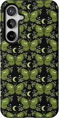 Casely Galaxy S24 Plus Case Mystic Moths | Slim Dual-Layer Protection