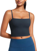 CRZ YOGA Butterluxe Cami Longline Sports Bras for Women
