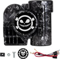 Loud Car Horn with Relay 150dB Train Horn for Motorcycle - Bold Dark