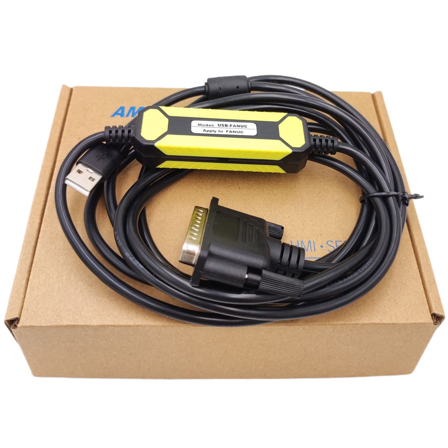 USB-FANUC CNC Programming Cable for Data Transfer and Download