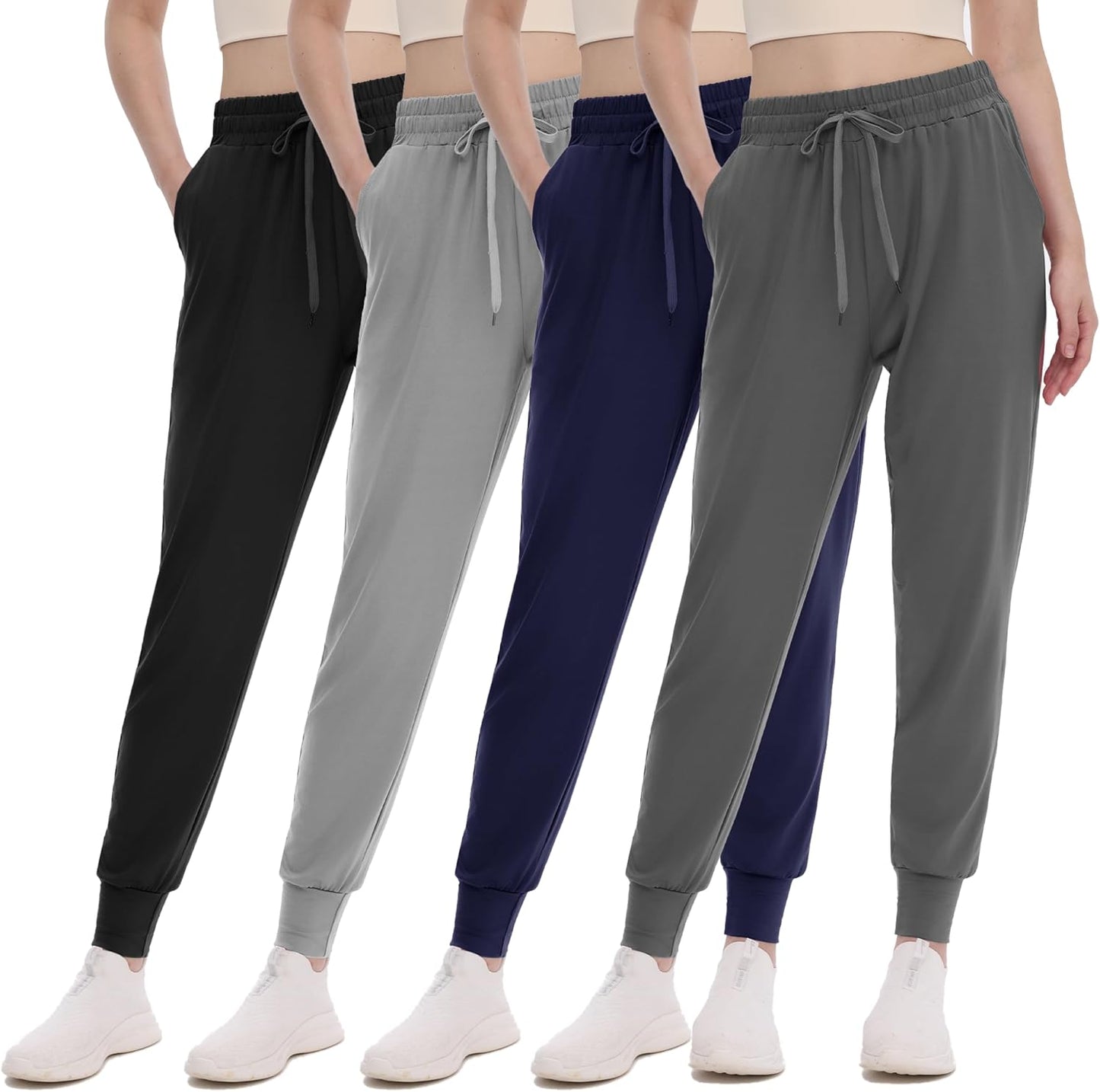 GAYHAY Joggers for Women with Pockets - Lightweight Sweatpants