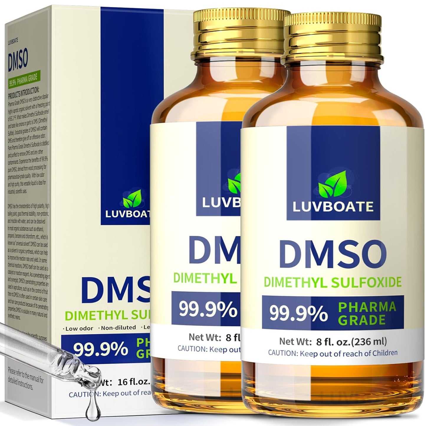 DMSO 99.9% Pharma Grade by Hangzhou Yuzhou Technology