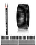 12 Gauge 2 Conductor Electrical Wire 100FT - Flexible Tinned Copper